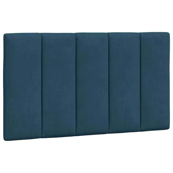 Maison Exclusive - Sängram utan madrass Hanko blå 90x190 cm sammet