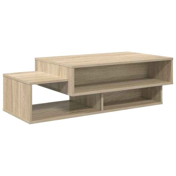 Bord - EKSKLUSIV HUS - Sonoma Eg - Ingeniørtræ - Rektangulær - 105 x 50 x 32,5 cm Sonoma ek