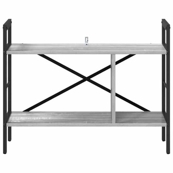 Maison Exclusive - Sonoma hylde grå 75 x 30 x 58,5 cm Ingeniørtræ
