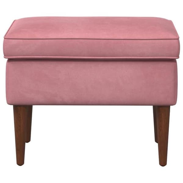 Maison Exclusive - Pouf Rosa 55 x 35 x 41 cm Velour