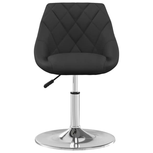 Maison Exclusive - Spisebordsstole med drejefunktion sæt af 6 Sort Velour