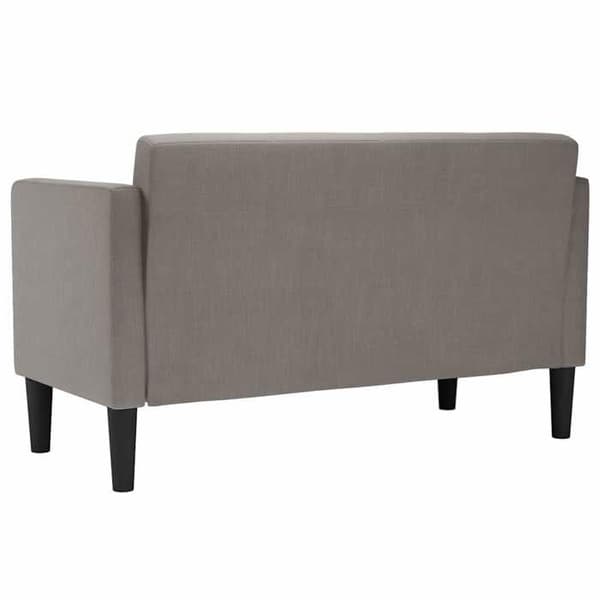 Maison Exclusive - Soffa två platser taupe 111 cm i tyg Mol