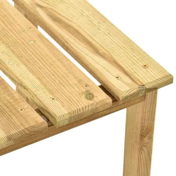 Maison Exclusive - Solstol 30x30x26 cm Impregnerad furu