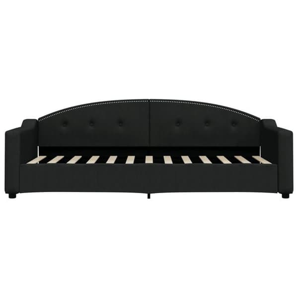 Maison Exclusive - Sengebænk uden madras sort 80x200 cm stof