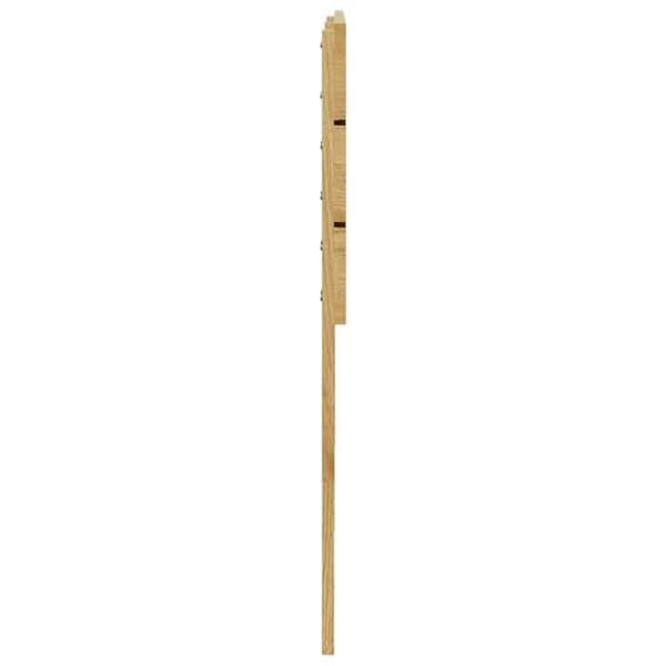 Hovedgærde - EKSKLUSIV HUS - 150 cm - Massiv eg - Brun - Robuste træben