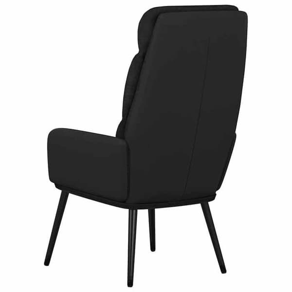 Maison Exclusive - Sort stof afslapningsstol