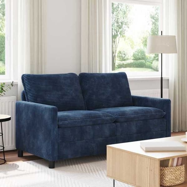 Maison Exclusive - Marineblå Sofa 156 x 81 x 87,5 cm Polyester