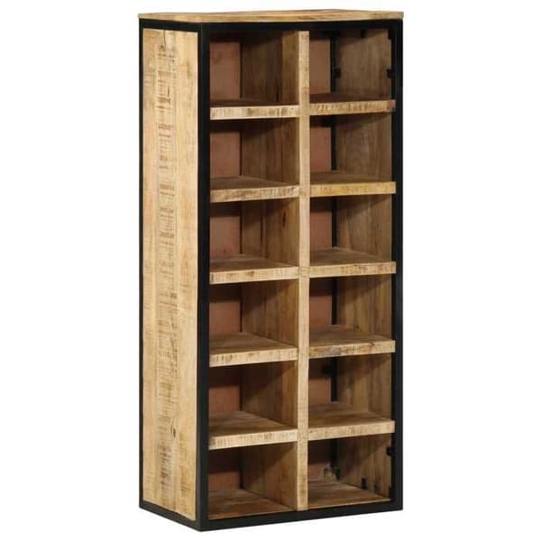 Maison Exclusive - Kengäteline 50 x 30 x 110 cm Mangopuu