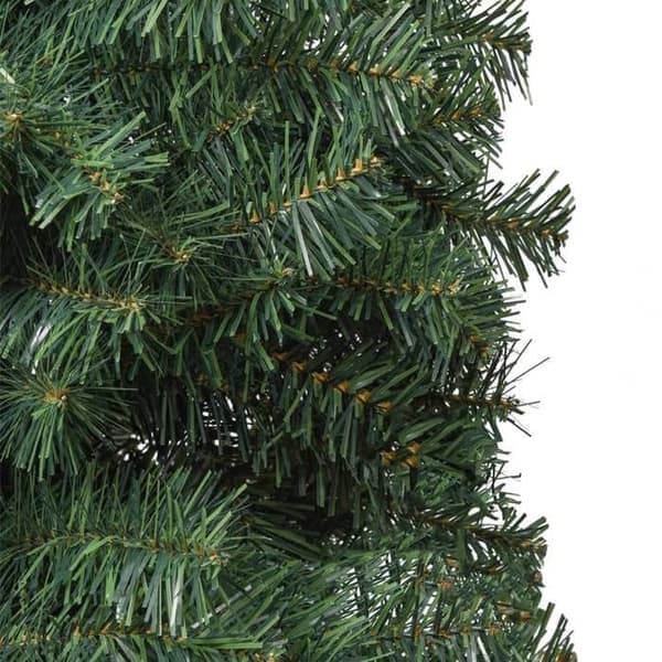 Maison Exclusive - Slank juletræ med støtte 300 cm PVC