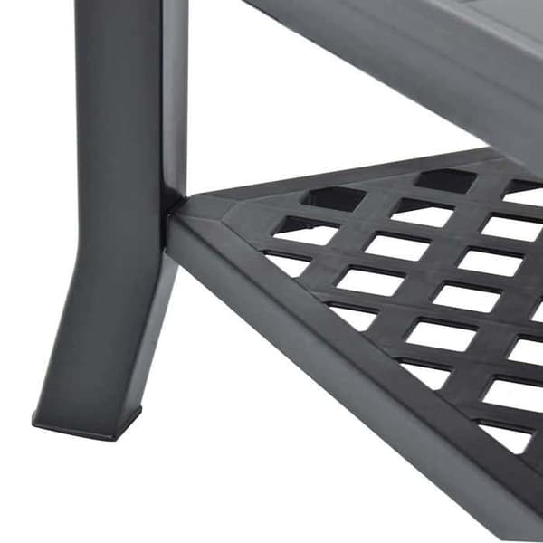 Bord - EKSKLUSIV HUS - 90x60x46 cm - Vejrbestandig plastik - Rektangulær - Leveres samlet