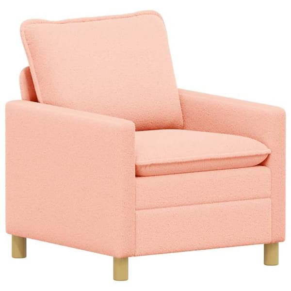 Maison Exclusive - 2-delars Soffgrupp i Rosa Tyg