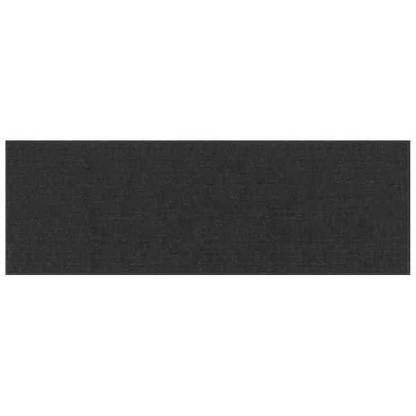 Maison Exclusive - Væghovedgærde 12 pc 90 x 30 cm Sort stof