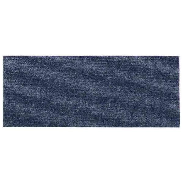 Maison Exclusive - Självhäftande trappmattor 30 stycken 60 x 25 cm Grå Blå Rektangulär