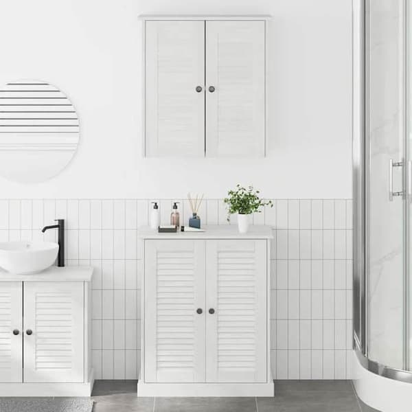 Maison Exclusive - Kaksiosainen kylpyhuonekalustesarja