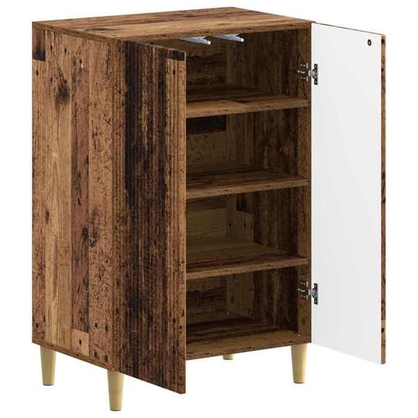 Maison Exclusive - ARNHEM-kengäteline 59,5 x 39,5 x 90 cm Vanha puu