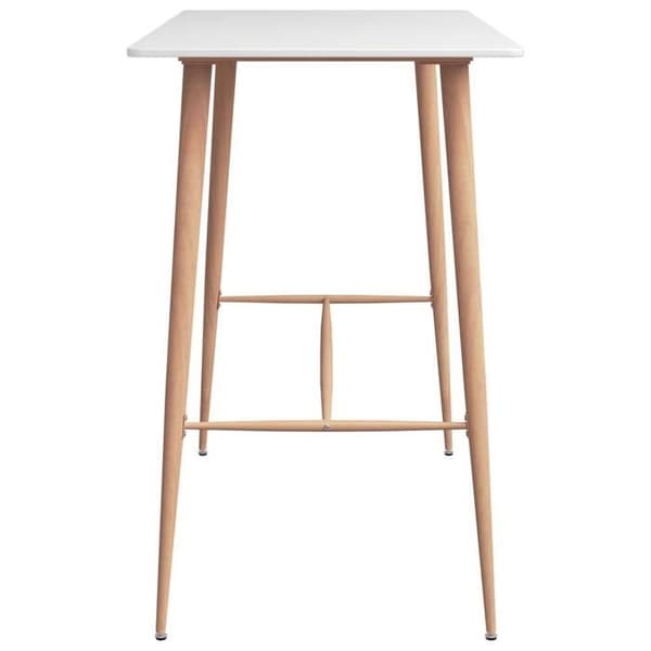 Maison Exclusive - Barbord Vit 120x60x105 cm
