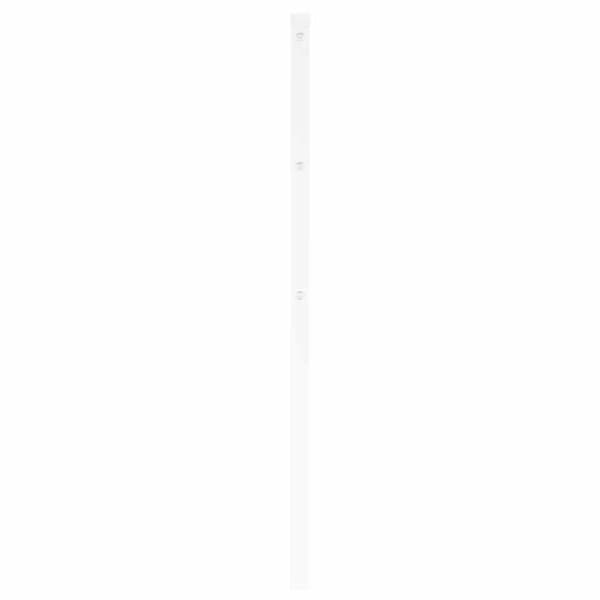Maison Exclusive - Erstatnings hovedgærde i hvid metal 193 cm