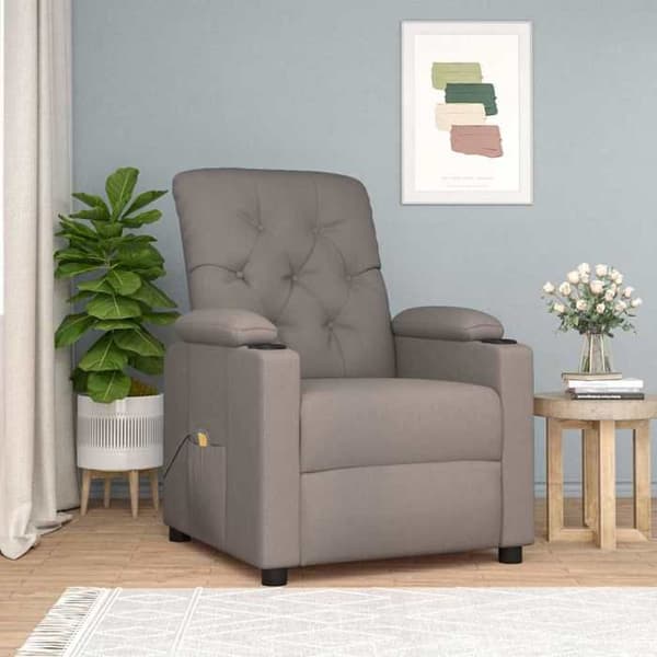 Maison Exclusive - Taupe Kangasmassagetuoli