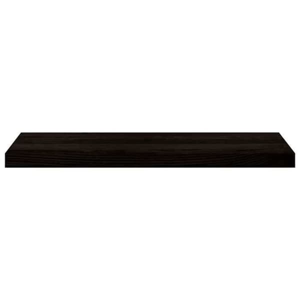 Maison Exclusive - Trappe 2 stk brun-sorte 80x30x2 cm massiv eg brun-svart