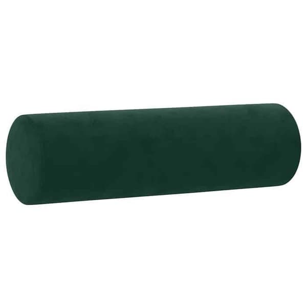 Maison Exclusive - Soffa 2 platser med mörkgröna kuddar 120 cm sammet mörkgrön