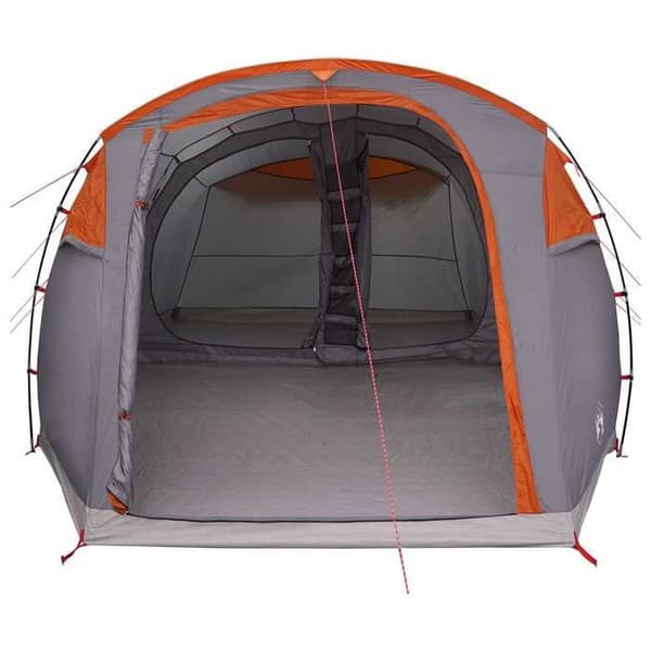 Maison Exclusive - Tunneliteltta Harmaa ja oranssi 505 x 330 x 204 cm