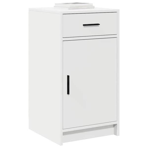 Buffé - EXKLUSIVT HUS - 40 x 40,5 x 75 cm - Vit - Ingenjörsträ - Levereras monterad Vit