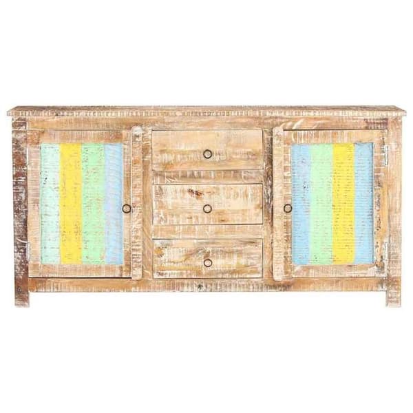 Maison Exclusive - Buffé 151x40x75 cm Rå akaciaträ