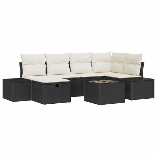 Maison Exclusive - Set med soffor 7 pc polyrotin