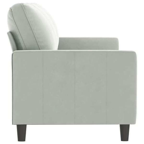 Maison Exclusive - 3-personers Sofa Lys Grå 180 cm Velour