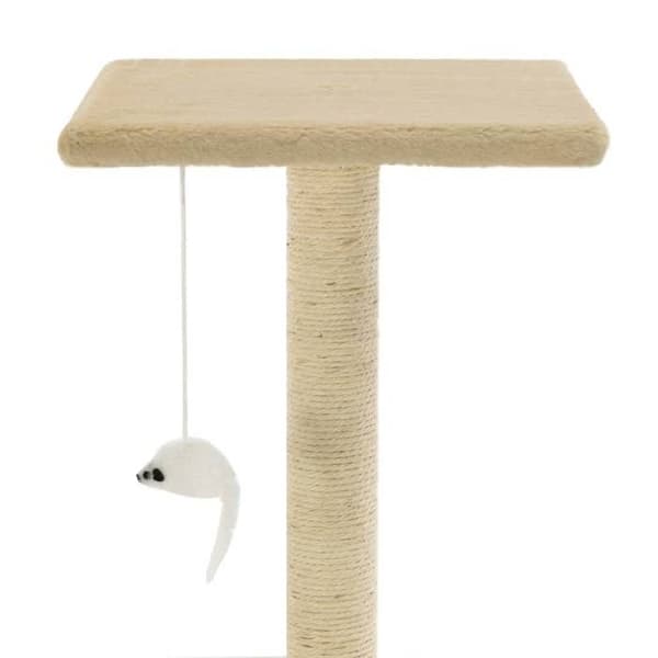 Maison Exclusive - Kattekradsetræ med sisal kløer 95 cm Beige beige