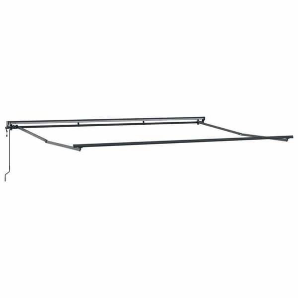 Maison Exclusive - Elektrisk utdragbar markis Antracit 4 x 2 m