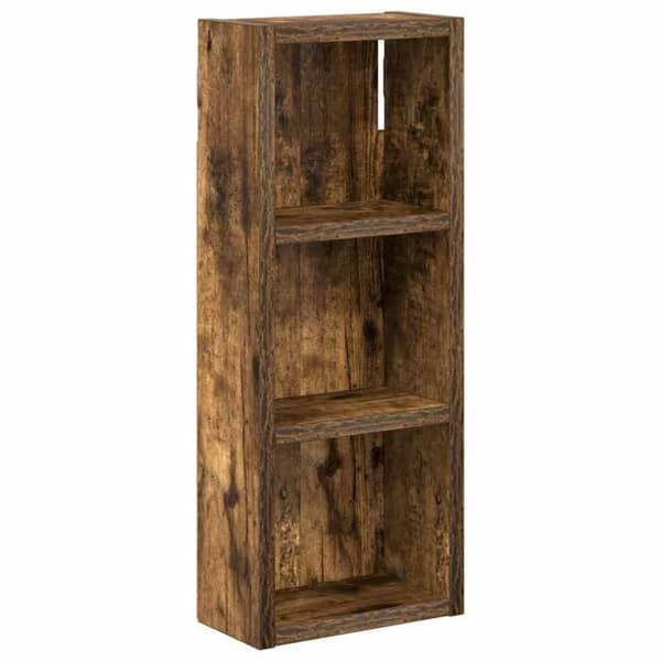 Maison Exclusive - Vægskab til badeværelse Røget Eg 20 x 10 x 50 cm