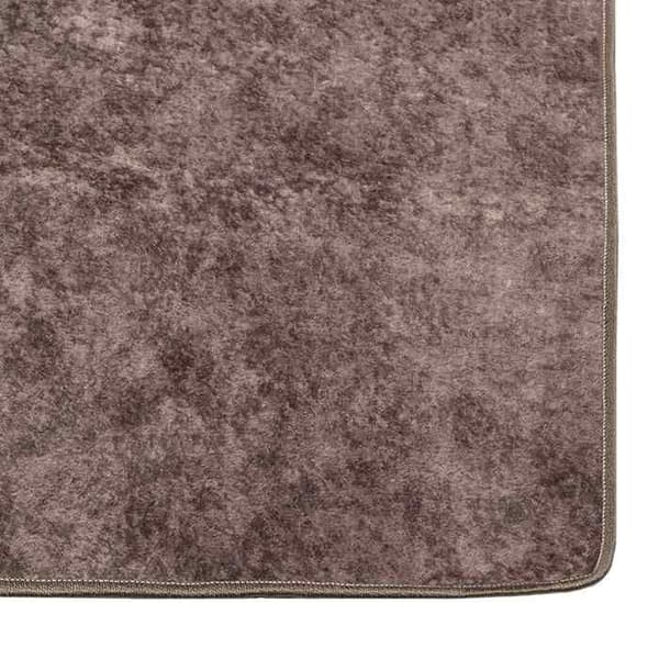 Maison Exclusive - Marsa Harmaa Matto 100 x 100 cm Polyesteri ja PVC