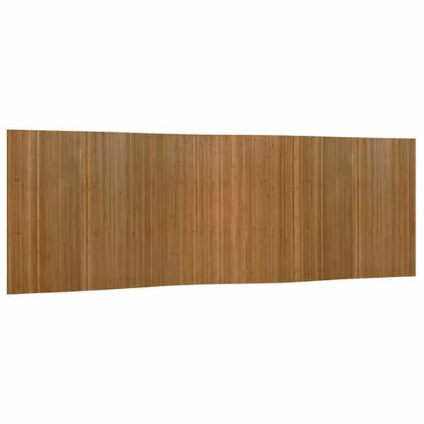 Maison Exclusive - Avskiljande vägg brun bredd 600 cm höjd 165 cm bambu brun