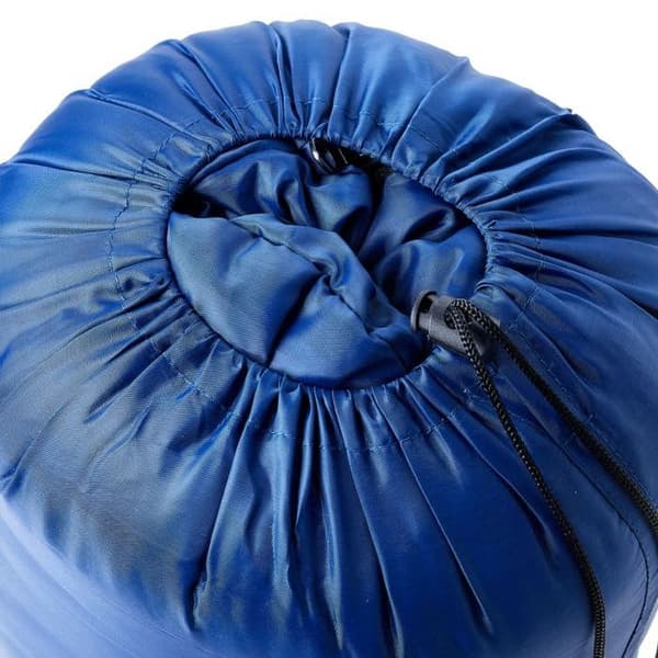 Sovepose - EKSKLUSIV HUS - Mumie - 3 sæsoner - Vandtæt - Polyester 190T (Blå)