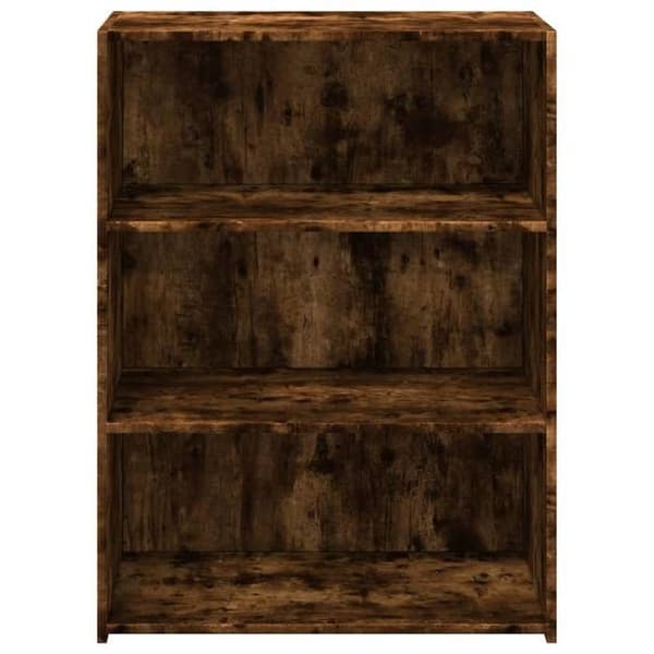 Maison Exclusive - Buffet i røgfyldt eg 70x41x93 cm ingeniørtræ