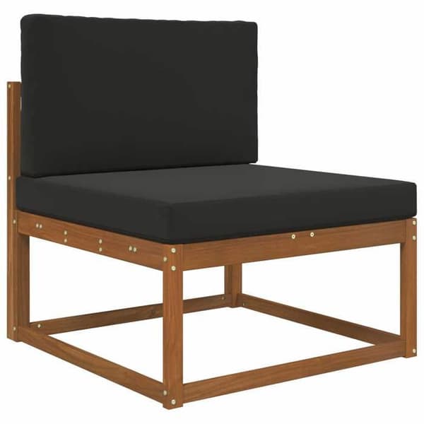 Maison Exclusive - Udendørs sofa pude Polyester Sort 80 x 80 cm Svart