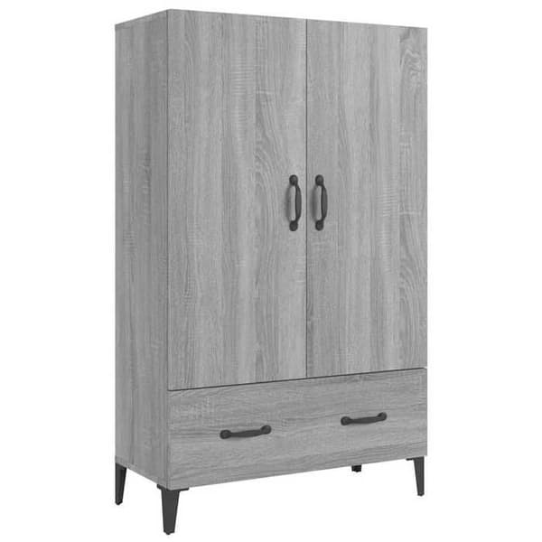 Maison Exclusive - Buffet Sonoma grå 70x31x115 cm Ingeniørtræ Grå