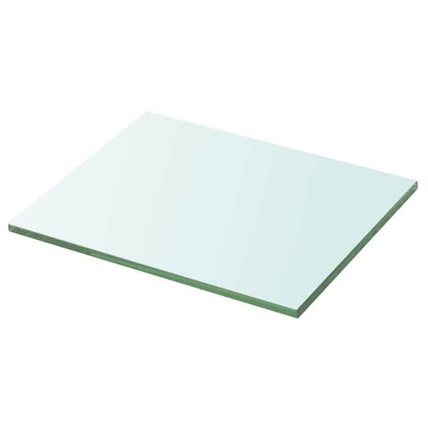 Maison Exclusive - Panel til hylde Klart glas 20 x 25 cm Transparent