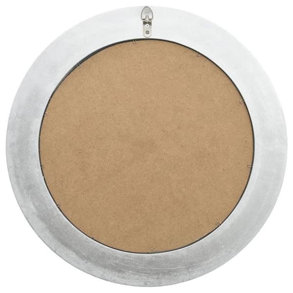 Maison Exclusive - Barockstil väggspegel 50 cm Silverfärgad
