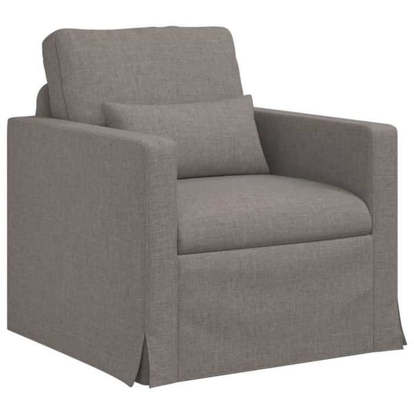 Maison Exclusive - 2-delars soffset i taupe tyg