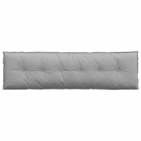 Maison Exclusive - Rygpude Grå sky 180 x 19 x 50 cm stof