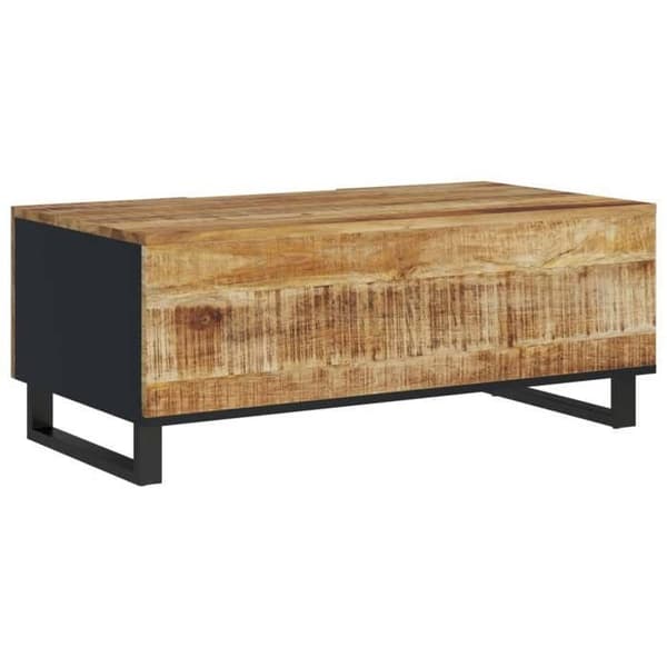 Maison Exclusive - Soffbord 100x54x40cm av solid mangoträ och ingenjörsträ