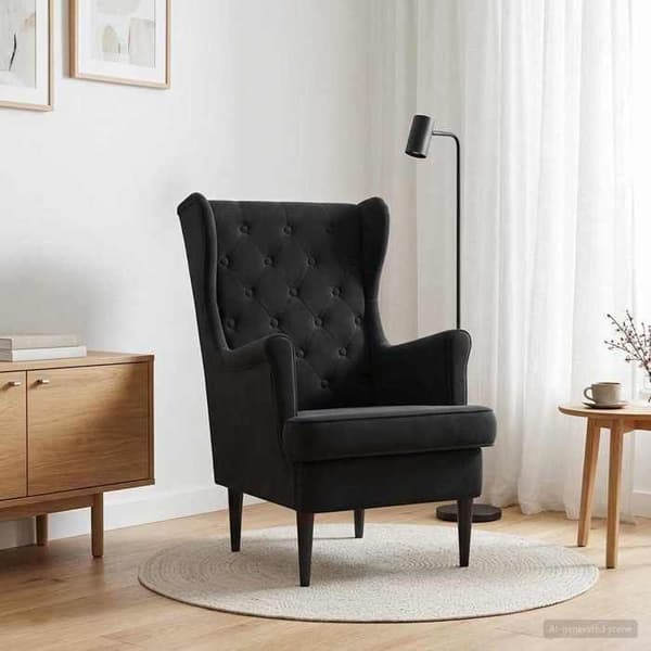 Maison Exclusive - Sort Velour Stol