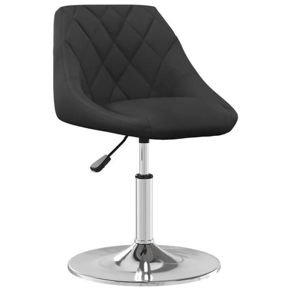Maison Exclusive - Drejelige spisebordsstole sæt af 4 Sort Velour