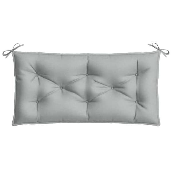 Maison Exclusive - Ljusgrå blandad bänkdyna 100x50x7 cm tyg ljusgrå blandad