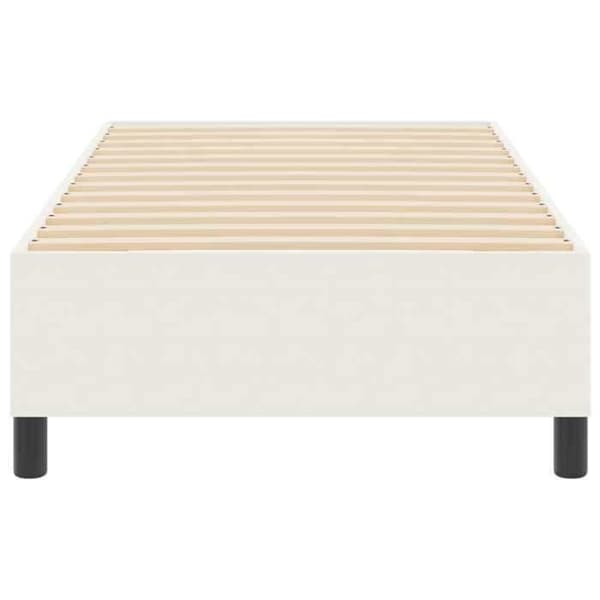 Maison Exclusive - Alustasopetti Kermansävy 90 x 200 cm Grädde