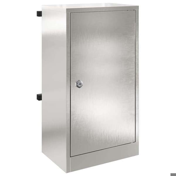 Maison Exclusive - sølvfarvet postkasse 30 x 20 x 55 cm rustfrit stål Silver