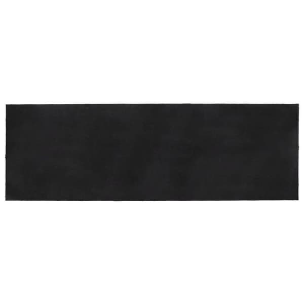 Maison Exclusive - Mörkgrå dörrmatta 100x300 cm tuftad kokosfiber mörkgrå