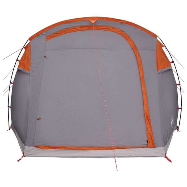 Maison Exclusive - Tunneliteltta Harmaa ja oranssi 505 x 330 x 204 cm